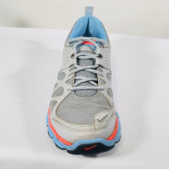 Nike Sneakers Womens 10 Running Shoes Grey Blue Flex Trail Shield 537696-004 - Picture 5 of 10